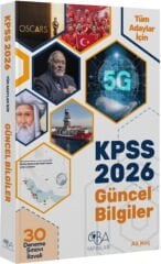 2026 KPSS Güncel Bilgiler Konu Anlatımı CBA Yayınları
