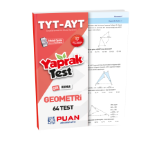 TYT AYT Geometri Yaprak Test Puan Yayınları