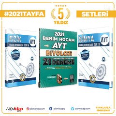 Bilgi Sarmal AYT Kimya ve Fizik ile Benim Hocam Biyoloji Deneme Seti 3 Kitap