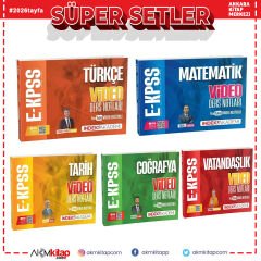 İndeks Akademi 2026 EKPSS Video Ders Notları Seti 5 Kitap