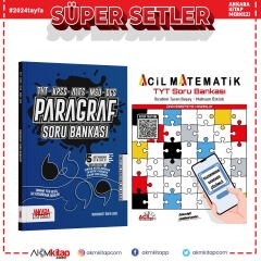 Acil Yayınları TYT Matematik Soru Bankası ve Ankara Kitap Merkezi Paragraf Soru Bankası Seti 2 Kitap