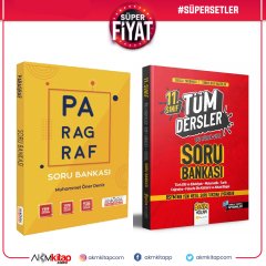 Benim Hocam 11.Sınıf Eşit Ağırlık Sözel Tüm Dersler ve AKM Paragraf Soru Bankası Seti 2 Kitap