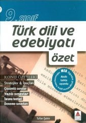 9.Sınıf Türk Dili ve Edebiyatı Konu Özetli Çözümlü Soru Bankası Delta Kültür Yayınları