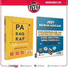 Benim Hocam Taktiklerle Polinomlar Çarpanlara Ayırma ve AKM Paragraf Soru Bankası Seti 2 Kitap