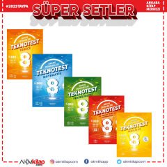 Teknotest Yayınları 8.Sınıf Deneme Seti 5 Kitap