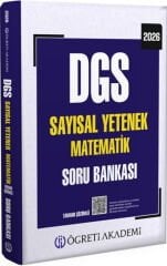 2026 DGS Sayısal Yetenek Matematik Tamamı Çözümlü Soru Bankası Öğreti Akademi