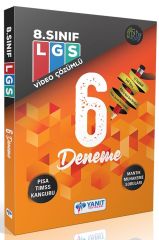 8. Sınıf LGS Video Çözümlü 6 Fasikül Deneme Yanıt Yayınları