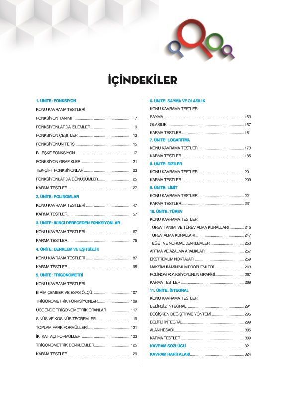 AYT Matematik Soru Bankası Hız ve Renk Yayınları