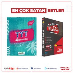 Okyanus TYT 4 Deneme ve Referans TYT 5 li Deneme Sınav Provası 2 Kitap Set