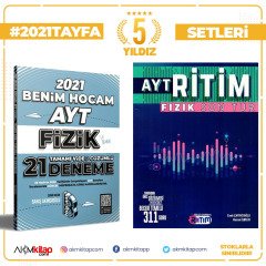 Bilgi Sarmal AYT Fizik Son Tur ve Benim Hocam AYT Fizik Deneme Seti 2 Kitap