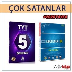 Tonguç TYT Matematik İlk 12 Konu ve Strateji TYT 5 Deneme 2 Kitap Set