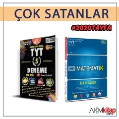 Tonguç TYT Matematik İlk 12 Konu ve Sıradışı TYT 5 Deneme 2 Kitap Set