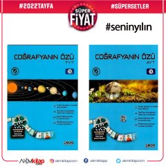 Merkez Yayınları TYT ve AYT Cografyanın Özü Seti 2 Kitap