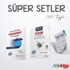 Limit Yayınları TYT Paragraf ve Fizik Soru Bankası 2 Kitap Set