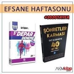 Bilgi Sarmal TYT 3 Deneme ve Kr Akademi TYT Şöhretler Karması 5 Deneme 2 Kitap Set