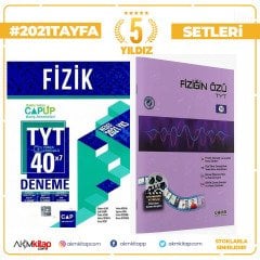 Çap Yayınları TYT Fizik Deneme ve Merkez TYT Fizigin Özü Seti 2 Kitap