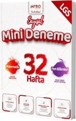 8. Sınıf Sayısal 32 Hafta Mini Deneme İntro Yayınları