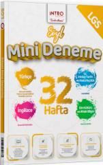 8. Sınıf LGS Sözel 32 Hafta Mini Deneme İntro Yayınları