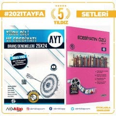 Bilgi Sarmal AYT Türk Dili ve Edebiyatı Deneme ile Merkez Edebiyatın Özü Seti 2 Kitap