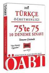 2020 ÖABT Türkçe Öğretmenliği 75’te 75 Tamamı Çözümlü 10 Deneme Sınavı Yargı Yayınları