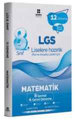 8. Sınıf LGS Matematik 12 li Deneme Başka Yayıncılık