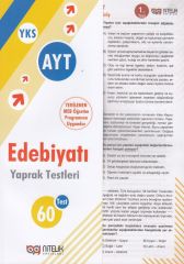 AYT Edebiyat 60 Yaprak Test Nitelik Yayınları