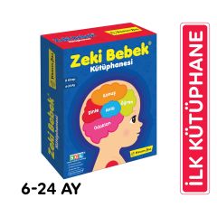 6-24 Ay Zeki Bebek Kütüphanesi 8'li Set Yükselen Zeka