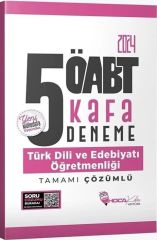 2024 ÖABT Türk Dili ve Edebiyatı Öğretmenliği 5 Kafa Deneme Hoca Kafası