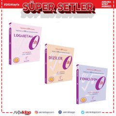 Karekök Yayınları Fonksiyonlar Logaritma ve Diziler Sıfır Seti 3 Kitap