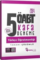 2024 ÖABT Türkçe Öğretmenliği 5 Kafa Deneme Hoca Kafası