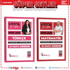Hoca Kafası 2023 KPSS Türkçe ve Matematik Deneme Seti 2 Kitap