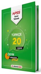 KPSS Türkçe 20 Deneme Çözümlü Dijital Hoca Akademi