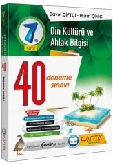 7 Sınıf Din Kültürü ve Ahlak Bilgisi 40 Branş Deneme Çanta Yayınları