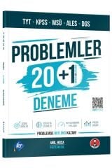 TYT KPSS MSÜ ALES DGS Problemler 20+1 Deneme KR Akademi Yayınları