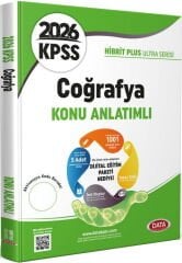 2026 KPSS Coğrafya Hibrit Plus Ultra Serisi Konu Anlatımlı Data Yayınları