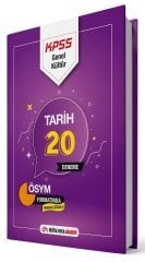KPSS Tarih 20 Deneme Çözümlü Dijital Hoca Akademi