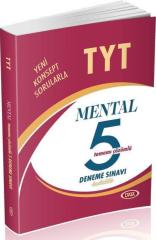 TYT Mental Tamamı Çözümlü 5 Deneme Sınavı Fasiküllü Data Yayınları