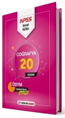 KPSS Coğrafya 20 Deneme Çözümlü Dijital Hoca Akademi