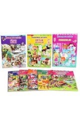 Çıkartmalı Aktivite Seti 8 Kitap  Yakamoz Çocuk