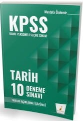 KPSS Tarih 10 Deneme Sınavı Pelikan
