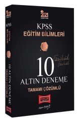 2021 KPSS Eğitim Bilimleri Tamamı Çözümlü 10 Altın Fasikül Deneme Yargı Yayınları