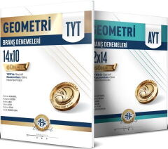 TYT AYT Geometri 12 x 14 Branş Denemeleri Bilgi Sarmal Yayınları