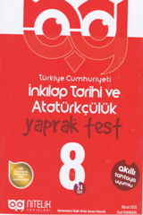 8. Sınıf T.C İnkılap Tarihi ve Atatürkçülük Yaprak Test Nitelik Yayınları