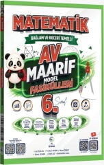 6. Sınıf Matematik Maarif Model Fasikülleri Av Yayınları